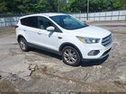 2019 Ford Escape Se Белый vin: 1FMCU0GD2KUA88101