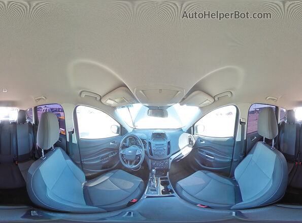 1FMCU0GD6HUF08466 2017 FORD ESCAPE Gray Vista interior de 360 grados