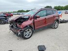 2018 Ford Escape Se Темно-бордовый vin: 1FMCU0GD8JUB11279