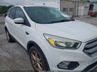 2017 Ford Escape Se White vin: 1FMCU0GD9HUA69327