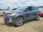 2017 Ford Escape Se Gray vin: 1FMCU0GD9HUD52195
