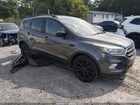 2017 Ford Escape Se Gray vin: 1FMCU0GDXHUA88632