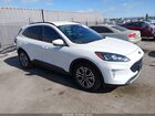 2020 Ford Escape Sel White vin: 1FMCU0H65LUB02607