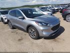 2022 Ford Escape Sel Gray vin: 1FMCU0H66NUA20565