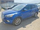 2017 Ford Escape Titanium Blue vin: 1FMCU0J97HUB79894
