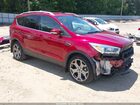 2017 Ford Escape Titanium Красный vin: 1FMCU0J99HUA75133