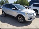 2017 Ford Escape Titanium Серебряный vin: 1FMCU0JD9HUC66023
