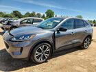 2022 Ford Escape Se Gray vin: 1FMCU9BZXNUB01883