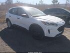 2021 Ford Escape S White vin: 1FMCU9F66MUA36321
