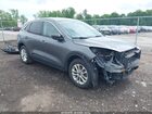 2022 Ford Escape Se Gray vin: 1FMCU9G64NUB56781