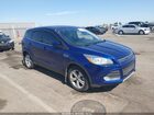 2016 Ford Escape Se Blue vin: 1FMCU9G92GUB37837