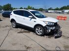 2017 Ford Escape Se White vin: 1FMCU9G93HUD62298
