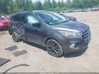 2017 Ford Escape Se Gray vin: 1FMCU9G97HUD71845