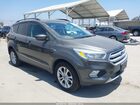 2018 Ford Escape Se Gray vin: 1FMCU9GD0JUA99567