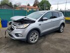 2019 Ford Escape Se Silver vin: 1FMCU9GD0KUB33461
