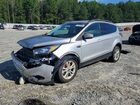 2018 Ford Escape Se Silver vin: 1FMCU9GD1JUA87184