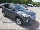 2018 Ford Escape Se Gray vin: 1FMCU9GD2JUA60740