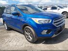 2018 Ford Escape Se Blue vin: 1FMCU9GD2JUD33398
