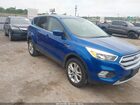 2019 Ford Escape Se Blue vin: 1FMCU9GD2KUB03040