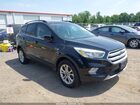 2018 Ford Escape Se Black vin: 1FMCU9GD3JUB46400