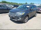 2017 Ford Escape Se Gray vin: 1FMCU9GD4HUC40909