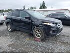 2018 Ford Escape Se Black vin: 1FMCU9GD4JUD05747