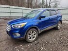 2019 Ford Escape Se Blue vin: 1FMCU9GD4KUA66122