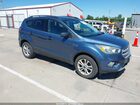 2018 Ford Escape Se Синий vin: 1FMCU9GD5JUA14190