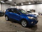2018 Ford Escape Se Blue vin: 1FMCU9GD7JUA23716