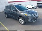 2018 Ford Escape Se Gray vin: 1FMCU9GD7JUD08710