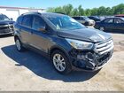 2018 Ford Escape Se Gray vin: 1FMCU9GD9JUA07923