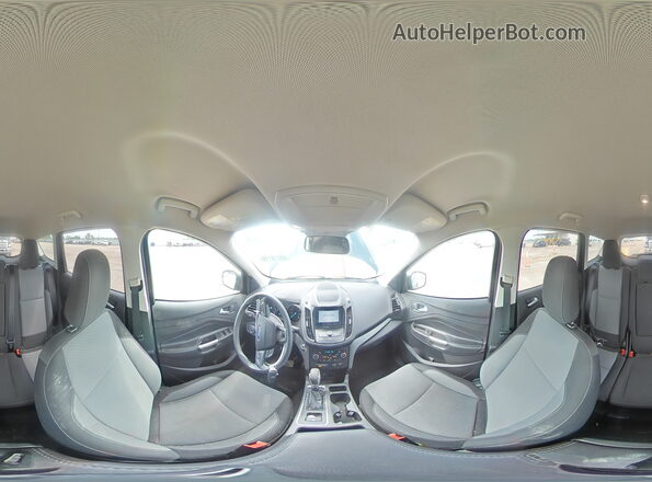1FMCU9GDXKUC00163 2019 FORD ESCAPE Синий Панорамный вид салона 360°