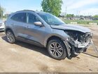 2021 Ford Escape Sel Silver vin: 1FMCU9H62MUB07415