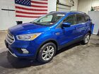 2018 Ford Escape Sel Синий vin: 1FMCU9HD6JUD46007