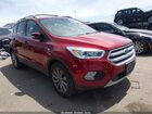 2018 Ford Escape Titanium Red vin: 1FMCU9J90JUA78237