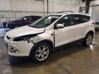 2016 Ford Escape Titanium White vin: 1FMCU9J95GUB99189