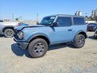 2023 Ford Bronco Base Blue vin: 1FMDE5AP6PLC14054
