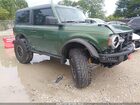 2022 Ford Bronco Green vin: 1FMDE5CH6NLB67384