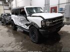 2022 Ford Bronco Outer Banks White vin: 1FMDE5DH1NLA83892