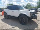 2024 Ford Bronco Raptor White vin: 1FMEE0RR9RLB00792