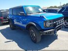 2024 Ford Bronco Wildtrak Blue vin: 1FMEE2BP2RLA43601