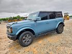 2022 Ford Bronco Base Blue vin: 1FMEE5BP1NLB49162