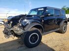 2023 Ford Bronco Base Black vin: 1FMEE5DP0PLB68155