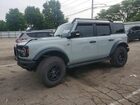 2022 Ford Bronco Base Gray vin: 1FMEE5DP9NLB30811