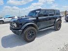 2023 Ford Bronco Base Черный vin: 1FMEE5DPXPLB87523