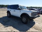 2024 Ford Bronco Badlands White vin: 1FMEE9BP5RLA95846