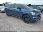 2019 Ford Expedition Max Limited Blue vin: 1FMJK2AT8KEA49774