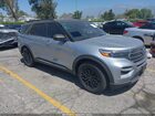 2020 Ford Explorer Xlt Silver vin: 1FMSK7DH0LGA23801