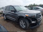 2021 Ford Explorer Xlt Gray vin: 1FMSK7DH0MGC24664