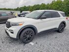 2023 Ford Explorer Xlt White vin: 1FMSK7DH1PGA93376